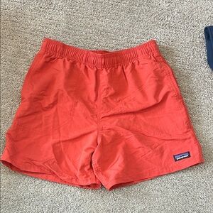 Patagonia Kids' Cardinal Red Shorts